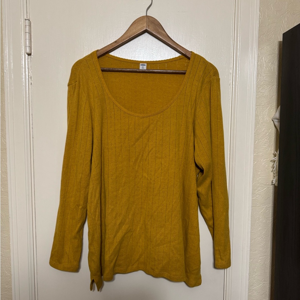 Old Navy Yellow Long Sleeve
